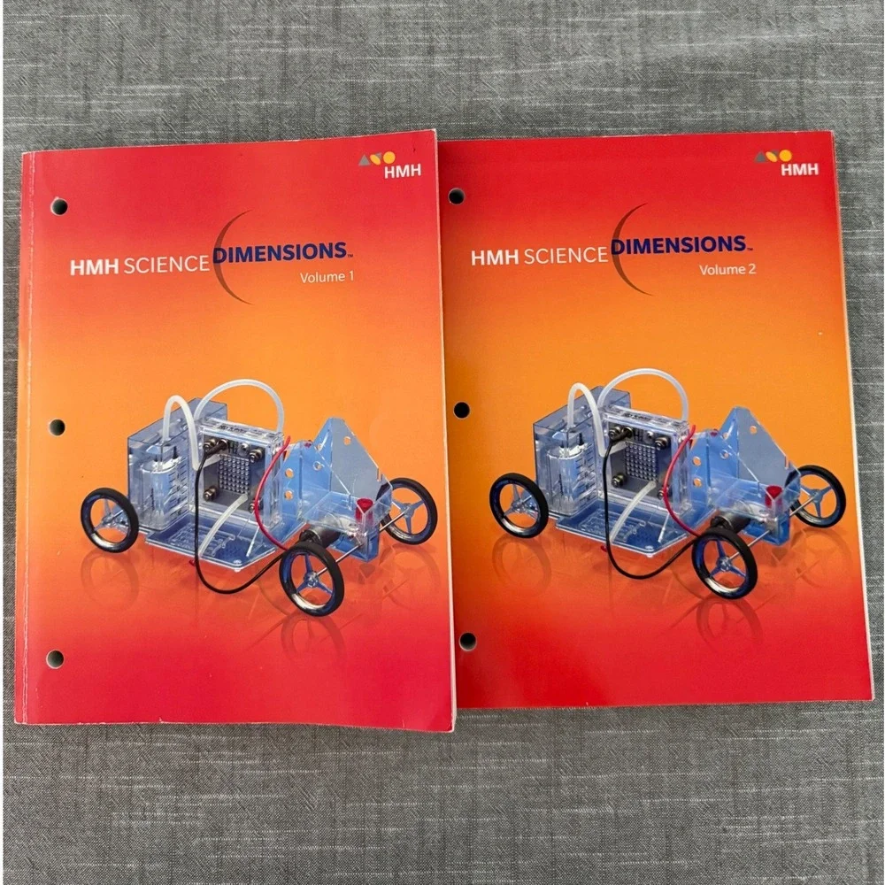 HMH Science Dimensions Grade 4 Volumes 1 & 2 Student Edition HMH 2018 Softcover